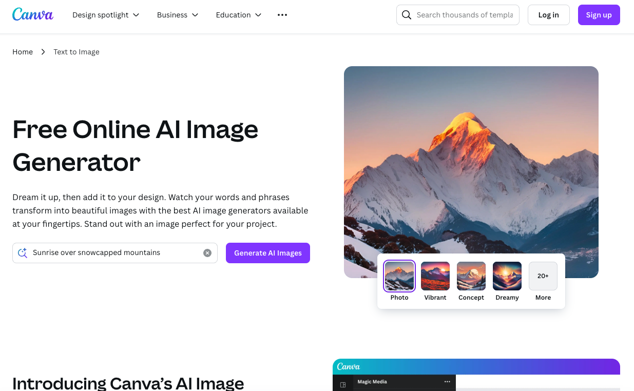 Canva AI
