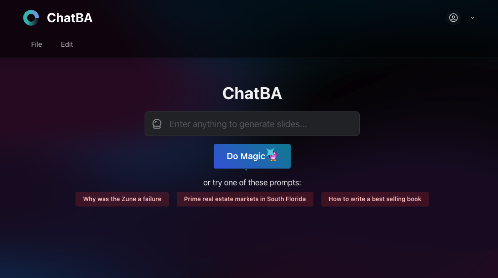 ChatBA