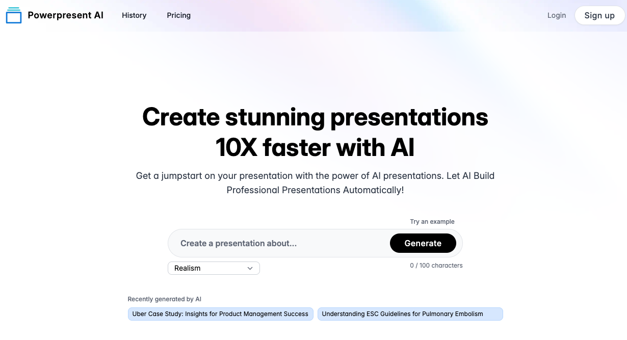 Powerpresent AI