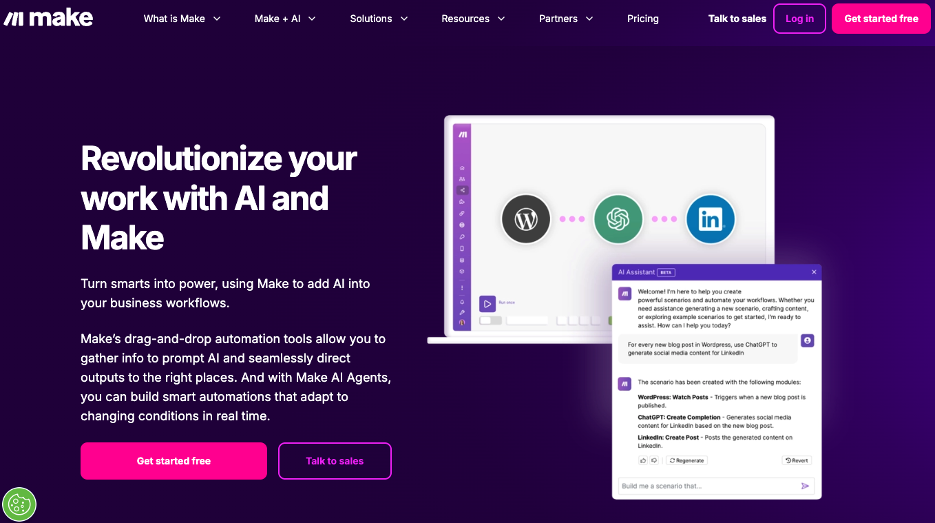 make ai automation