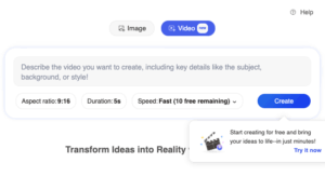 Bing Video Creator：Microsoft無料AI動画生成のガイド