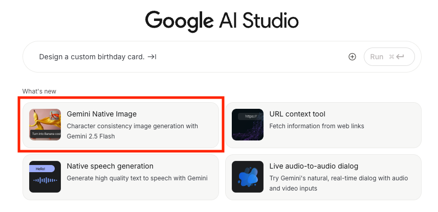 Google AI Studio