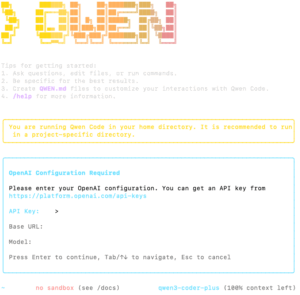 Qwen Code CLIのセットアップと使い方：完全初心者ガイド